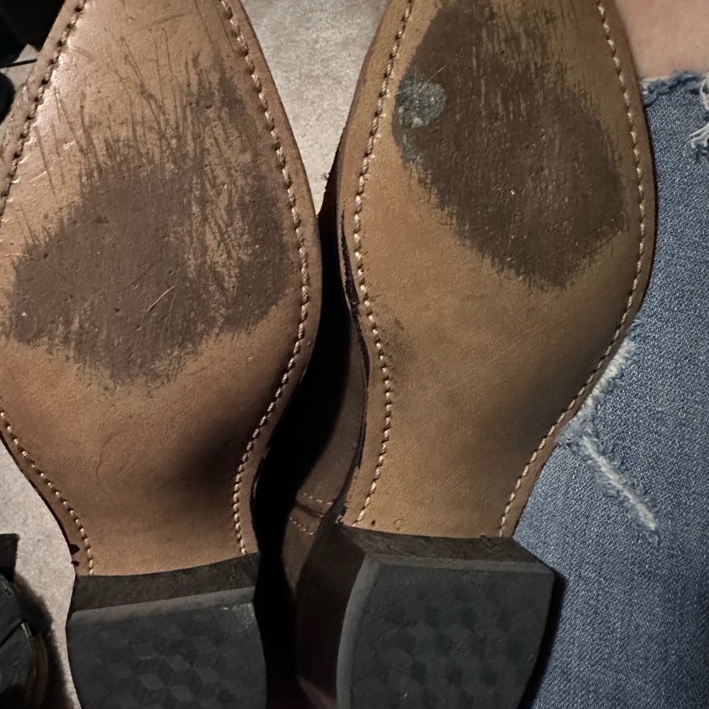 Abilene Boot Co. Brown Heeled Boots - Picture 3 of 4
